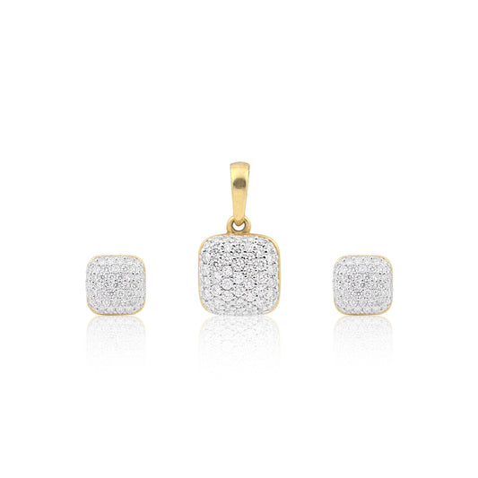 2.94 ct Natural Diamond Pendant Necklace IGI Certified 18K Gold Jewellery