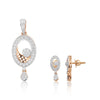IGI Certified Diamond Pendant Set 2.08 ct 18K Gold Natural Diamond Jewellery - view 2