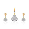 IGI Certified 1.15 Ct Diamond Pendant Set 18K Gold H-I VS Classic Jewellery - view 3