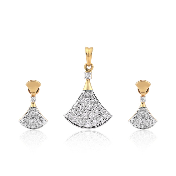 IGI Certified 1.15 Ct Diamond Pendant Set 18K Gold H-I VS Classic Jewellery - view 3