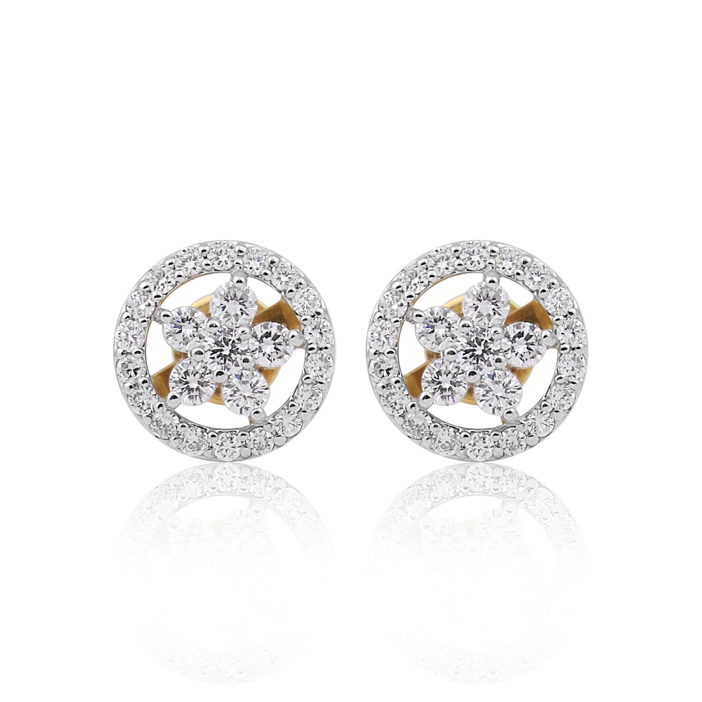 IGI Certified 18K Gold Diamond Pendant Set 1.62 Ct G-H VS Stylish Jewellery - view 5