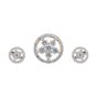 IGI Certified 18K Gold Diamond Pendant Set 1.62 Ct G-H VS Stylish Jewellery