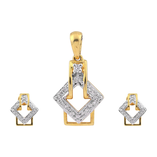 Elegant IGI Certified Natural Diamond Pendant 1.08 ct 18K Gold Necklace Jewellery