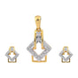 Elegant IGI Certified Natural Diamond Pendant 1.08 ct 18K Gold Necklace Jewellery