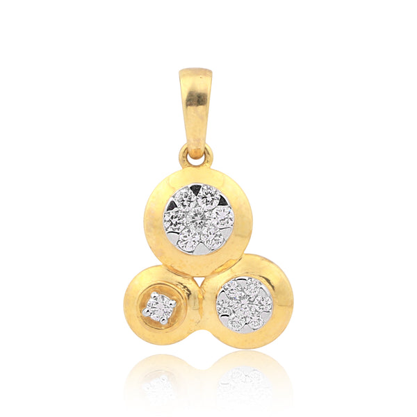 IGI Certified 0.89 ct Natural Diamond Pendant Set 18K Gold Necklace Elegant - view 3