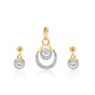 Luxury Diamond Pendant Set IGI Certified 0.78 Ct 18K Gold G-H-I VS Gift Jewellery