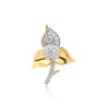 IGI Certified 18K Gold Diamond Pendant Set 0.61 Ct G-H VS Stylish Women Jewellery - view 3