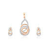 18k Gold IGI Certified 1.17 ct Pendant Set Jewellery G-H VS Clarity