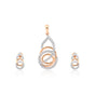 18k Gold IGI Certified 1.17 ct Pendant Set Jewellery G-H VS Clarity