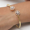 IGI Certified 0.53 Ct. Natural 18KT Gold Diamond Bracelet for women jewlery