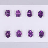 65 Ct Natural Purple Amethyst Earrings - GEMHUB - View 3