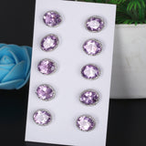 65 Ct Natural Purple Moonstone Earrings - GEMHUB