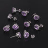 65 Ct Natural Purple Moonstone Earrings - GEMHUB - View 5