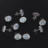 65 Ct Natural Aqua Sky Aquamarine Earrings - GEMHUB - View 5