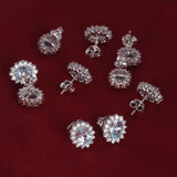 65 Ct Natural Aqua Sky Aquamarine Earrings - GEMHUB - View 6