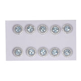 65 Ct Natural Aqua Sky Aquamarine Earrings - GEMHUB - View 2