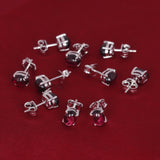 65 Ct Natural Red Garnet Earrings - GEMHUB - View 5