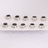 65 Ct Natural Black Agate Earrings - GEMHUB - View 4