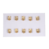 65 Ct Natural Yellow Citrine Earrings - GEMHUB - View 2