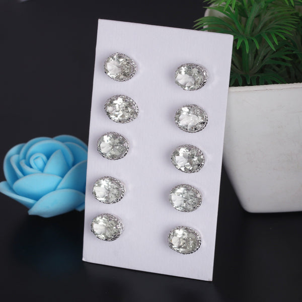 65 Ct Natural Aqua Sky Aquamarine Earrings - GEMHUB