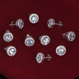65 Ct Natural Aqua Sky Aquamarine Earrings - GEMHUB - View 6