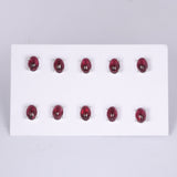 65 Ct Natural Red Garnet Earrings - GEMHUB - View 3