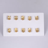 65 Ct Natural Yellow Citrine Earrings - GEMHUB - View 3