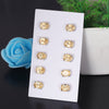 65 Ct Natural Yellow Citrine Earrings - GEMHUB