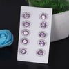 65 Ct Natural Purple Amethyst Earrings - GEMHUB
