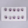 65 Ct Natural Purple Amethyst Earrings - GEMHUB - View 3