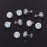 65 Ct Natural Aqua Sky Aquamarine Earrings - GEMHUB - View 5
