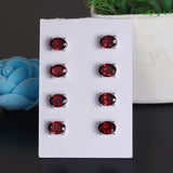 65 Ct Natural Red Garnet Earrings - GEMHUB
