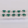 65 Ct Natural Green Emerald Earrings - GEMHUB
