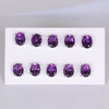 65 Ct Natural Purple Amethyst Earrings - GEMHUB - View 3