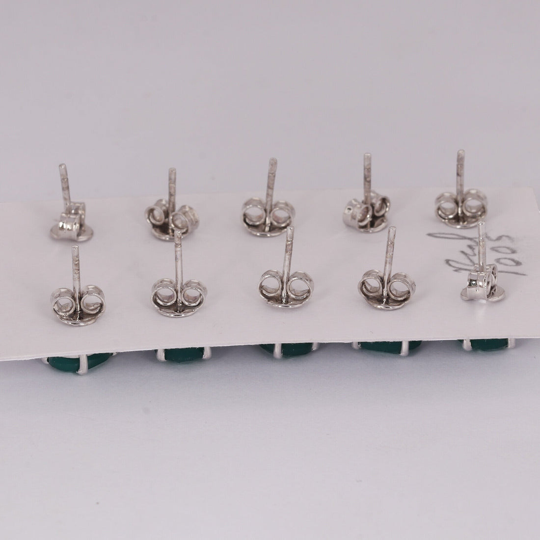 65 Ct Natural Green Emerald Earrings - GEMHUB - View 4