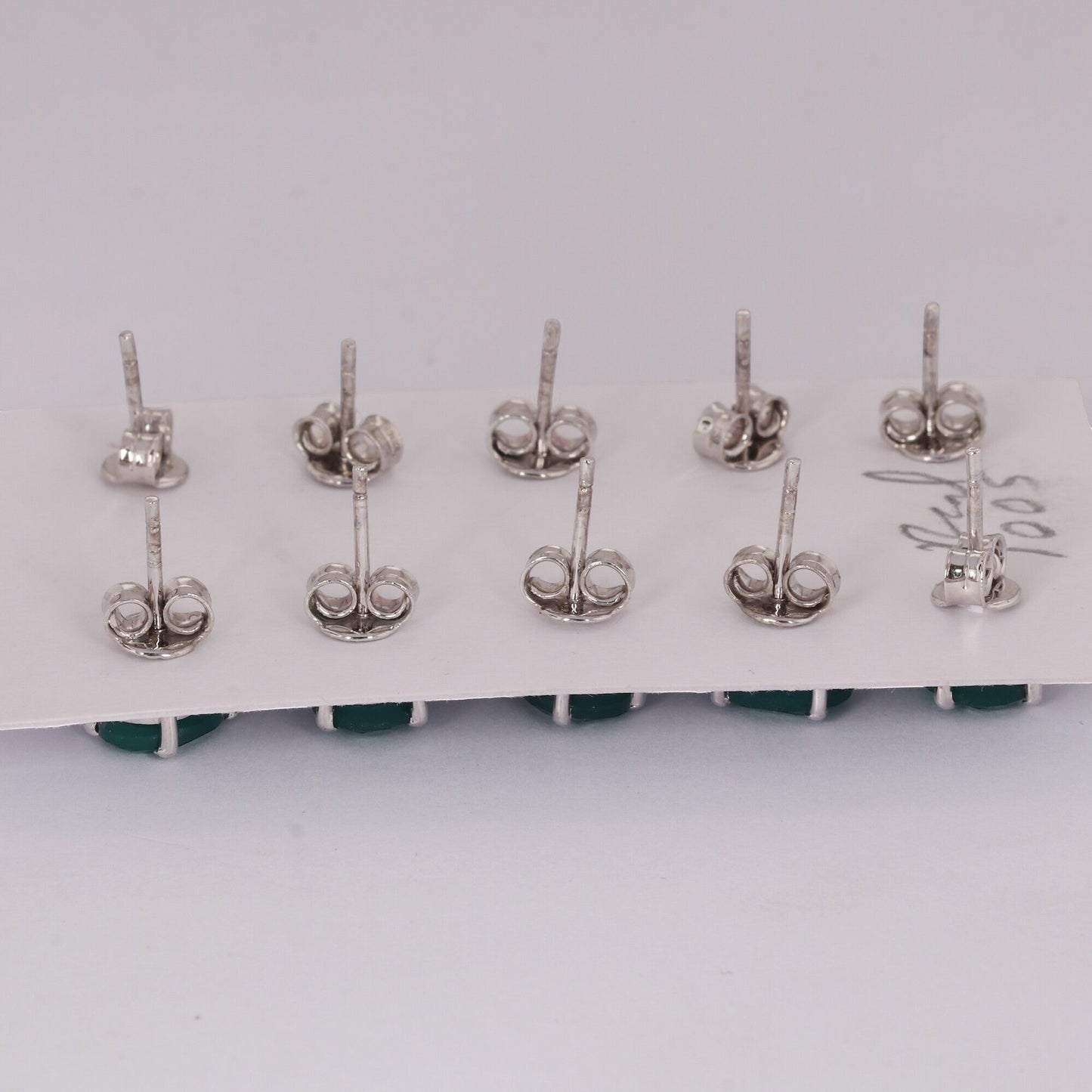 65 Ct Natural Green Emerald Earrings - GEMHUB - View 4