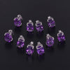 65 Ct Natural Purple Amethyst Earrings - GEMHUB - View 5