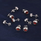 65 Ct Natural Red Garnet Earrings - GEMHUB - View 6