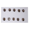 65 Ct Natural Brown Topaz Earrings - GEMHUB - View 2