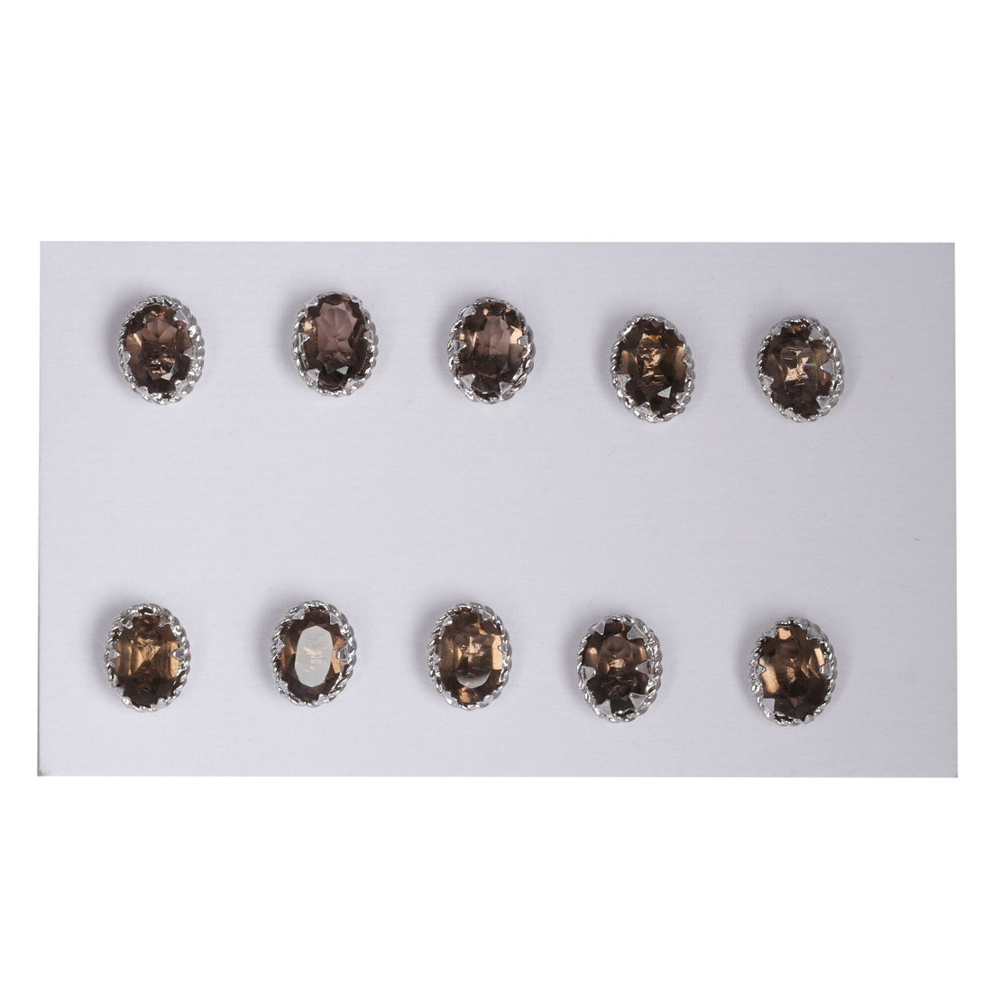 65 Ct Natural Brown Topaz Earrings - GEMHUB - View 2