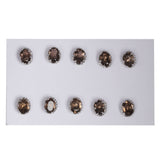 65 Ct Natural Brown Topaz Earrings - GEMHUB - View 2