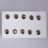 65 Ct Natural Brown Topaz Earrings - GEMHUB - View 3