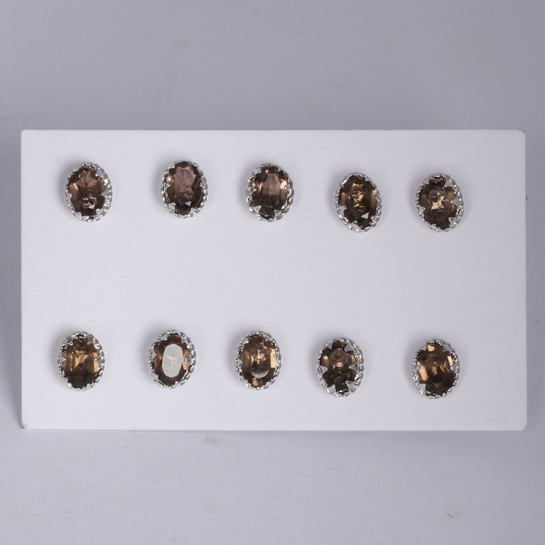 65 Ct Natural Brown Topaz Earrings - GEMHUB - View 3