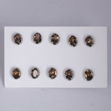 65 Ct Natural Brown Topaz Earrings - GEMHUB - View 3