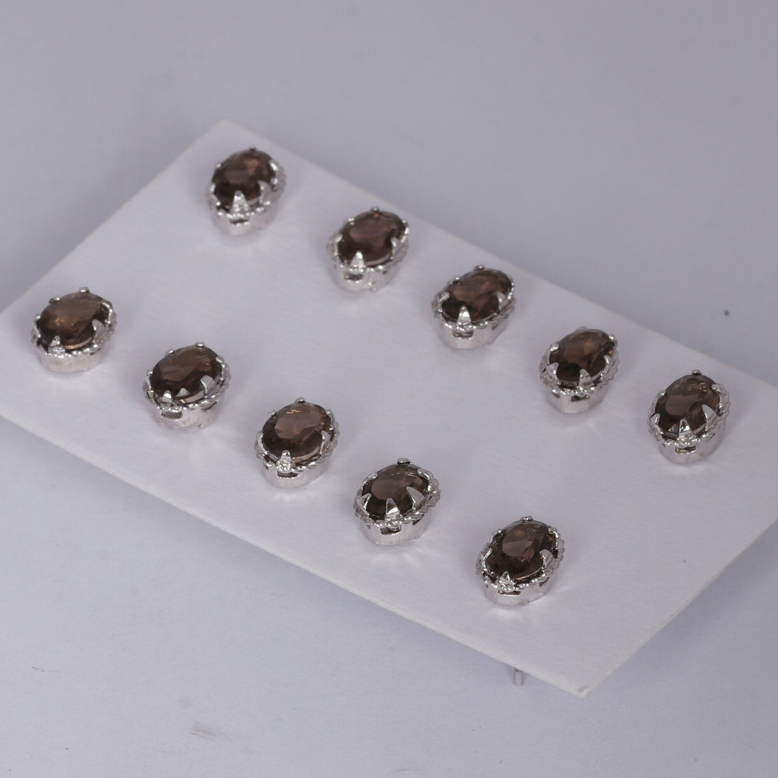 65 Ct Natural Brown Topaz Earrings - GEMHUB