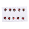 65 Ct Natural Red Garnet Earrings - GEMHUB - View 2