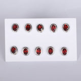 65 Ct Natural Red Garnet Earrings - GEMHUB - View 3