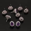 65 Ct Natural Purple Amethyst Earrings - GEMHUB - View 6