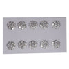 65 Ct Natural White Topaz Earrings - GEMHUB - View 2