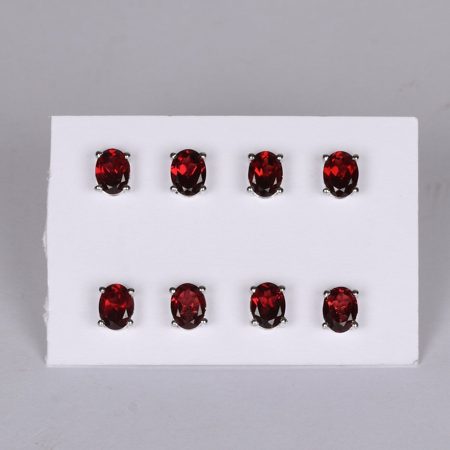 65 Ct Natural Red Garnet Earrings - GEMHUB - View 3